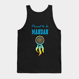 Native American Mandan Dreamcatcher 48 Tank Top